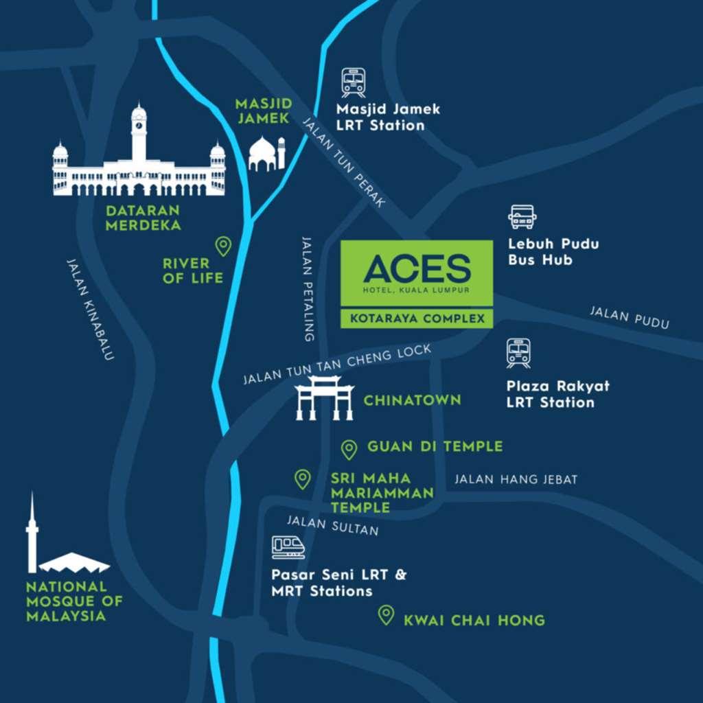 Aces Hotel Kuala Lumpur Ausstattung foto